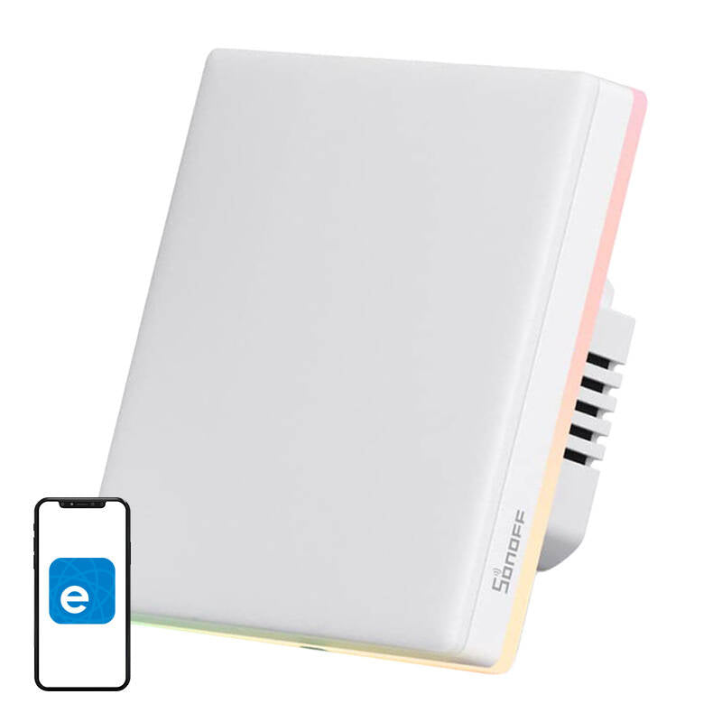 Smart Touch WiFi Wall Switch Sonoff TX T5 1C (1-Channel)_0