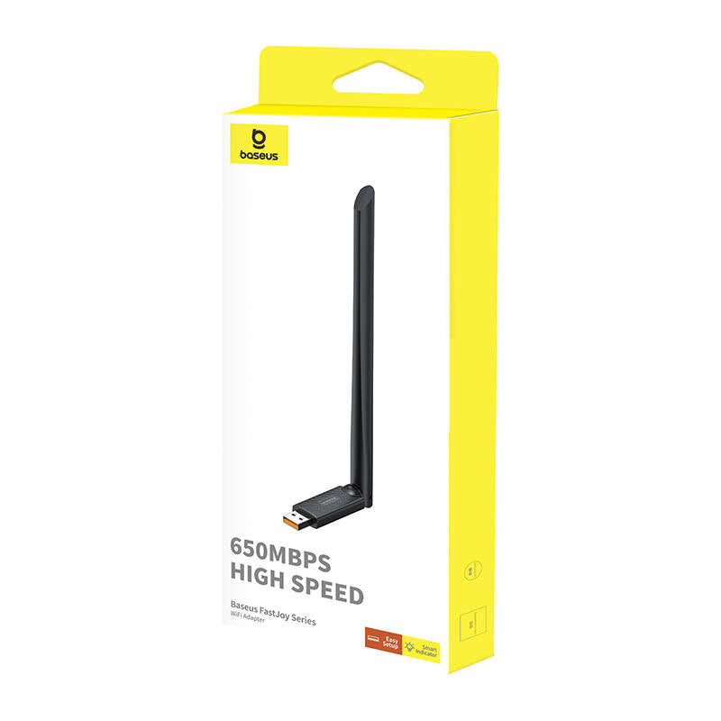 Baseus BS-OH173 650Mb/s 5 GHz USB network card - black_11