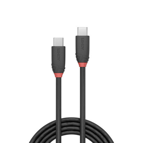 Cabo USB 3.2 Gen 2x2 LINDY / USB-C a USB-C / Preto / 1909811_1