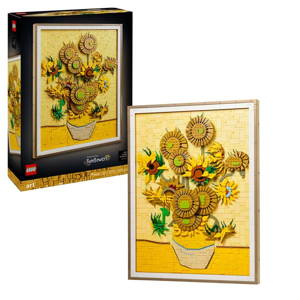 Konstruktionsspielzeug LEGO / Art Vincent van Gogh Sonnenblumen / 31215_0