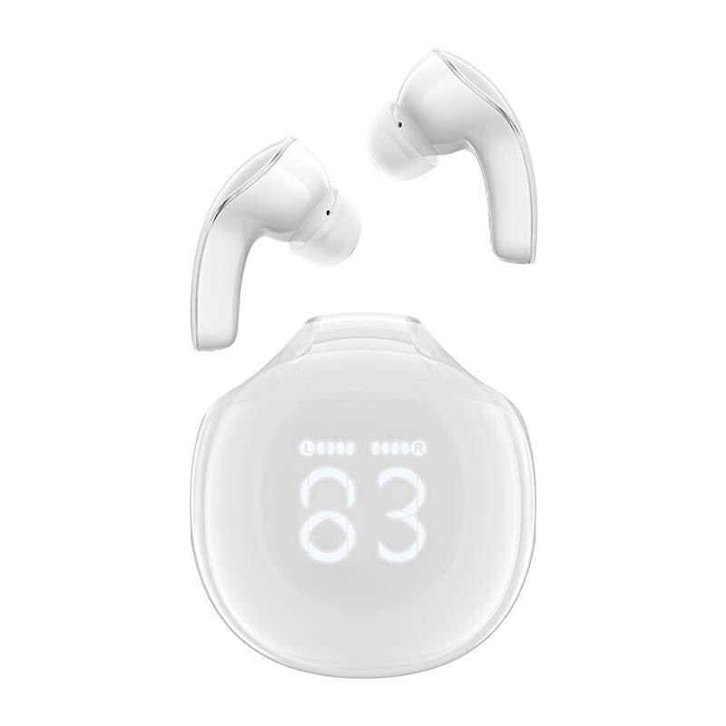 Earphones TWS Acefast T9, Bluetooth 5.3, IPX4 (porcelain white)_0