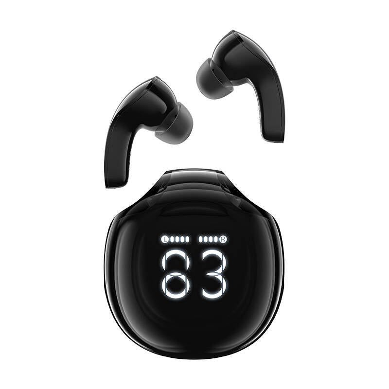 Earphones TWS Acefast T9, Bluetooth 5.3, IPX4 (obsidian black)_0