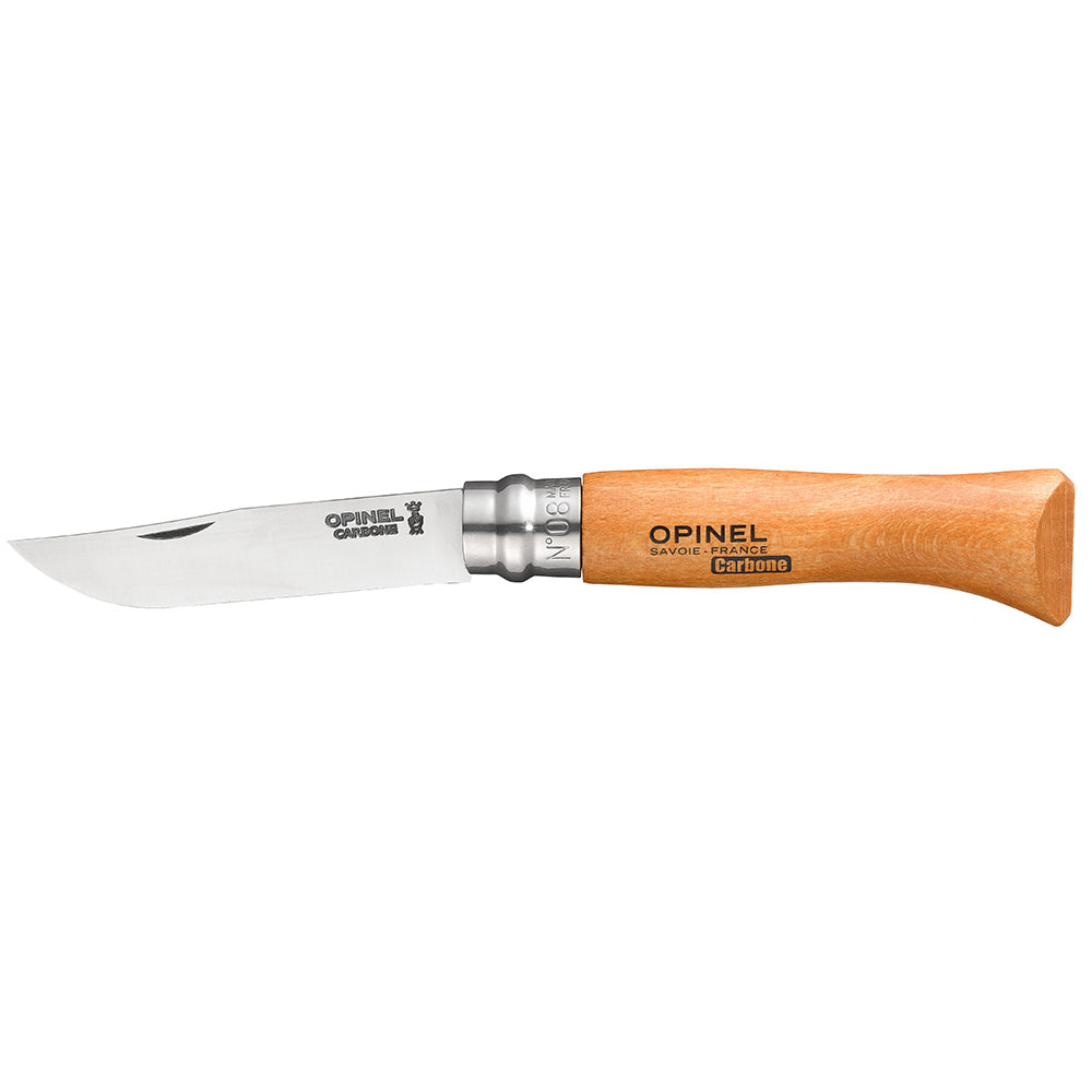 Navalha de aço de carbono nº8, lâmina de 8,5cm. opinel_0