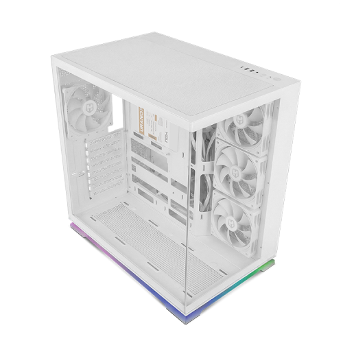Caja Gaming Semitorre Nox Hummer Galaxy/ Blanca_5