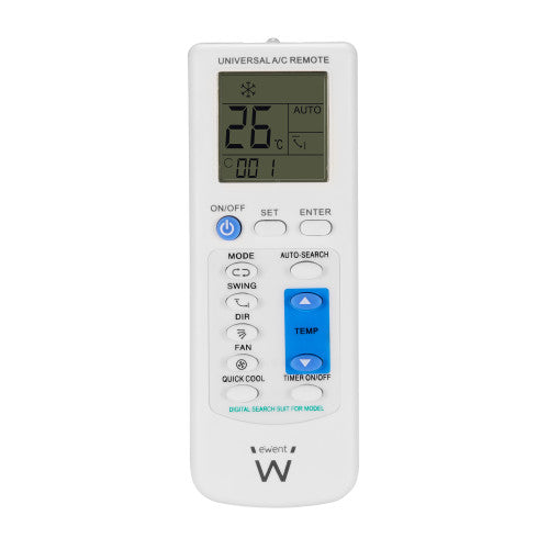 Ewent EW1579 mando a distancia Aire Acondicionado Botones_0