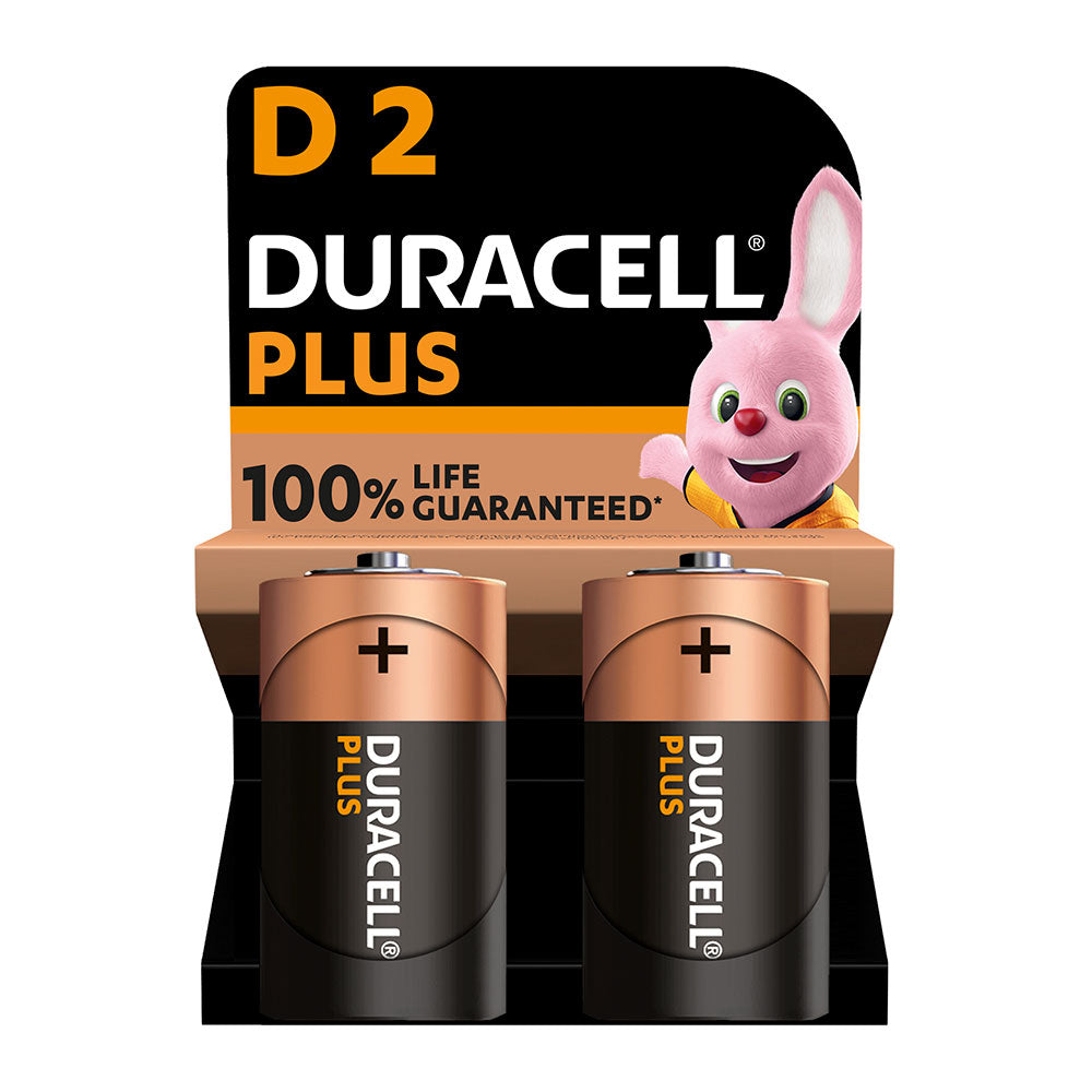 Pilha alcalina duracell plus power d - lr20 1,5v (blÃster 2 unid.) ø34,2x61,5mm_0