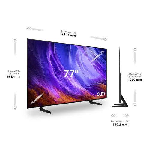 Samsung TV 77" OLED S83H 4K Vision AI Smart TV (2026)_8