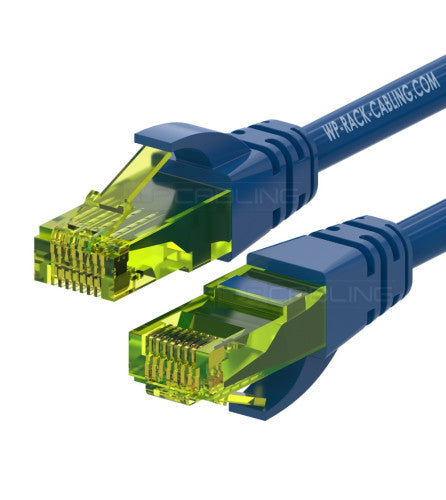 WP WPC-PAT-6AU005B cable de red Azul 0,5 m Cat6a U/UTP (UTP)_0