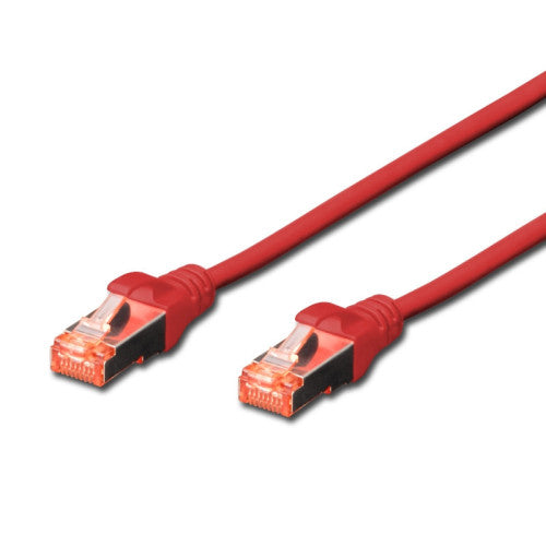 WP WPC-PAT-6SF005R cable de red Rojo 0,5 m Cat6 SF/UTP (S-FTP)_0