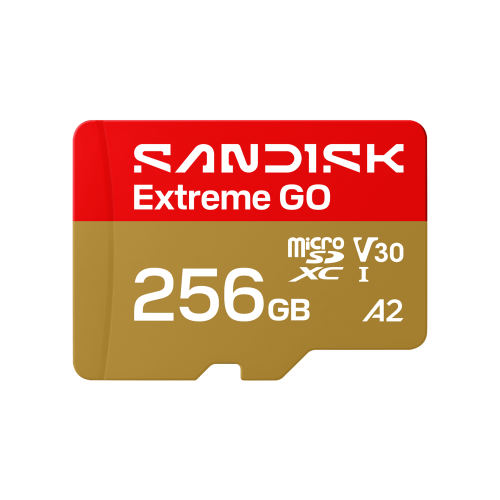 microSDXC Memory Card SanDisk Extreme GO Android A2, 256Gb, Class 10 / UHS-1 U1 SDSQXGN-256G-GN6MN _0