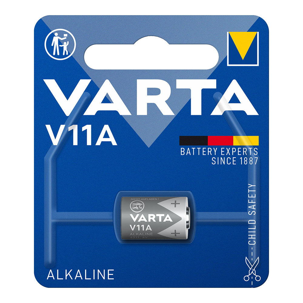 Pilha varta alcalina v11a 6v (blÃster 1 unid.) ø10,22x16,5mm_0