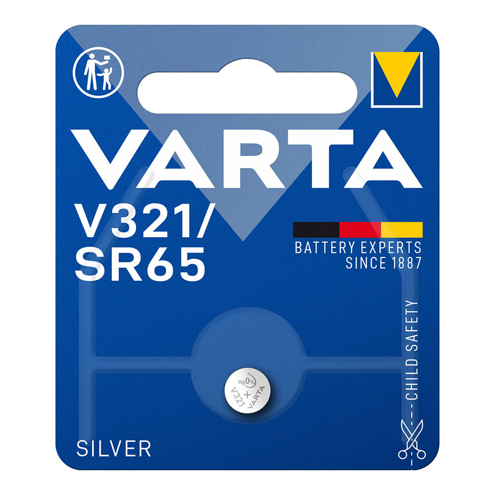 Micro pilha de botão varta sr65 - v321 1,55v (blÃster 1 unid.) ø6,8x1,65mm_0