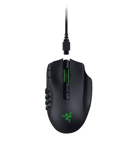 Razer Naga V3 Pro ratón Juego Mano derecha RF Wireless + Bluetooth + USB Type-C Ãptico 50000 DPI_12
