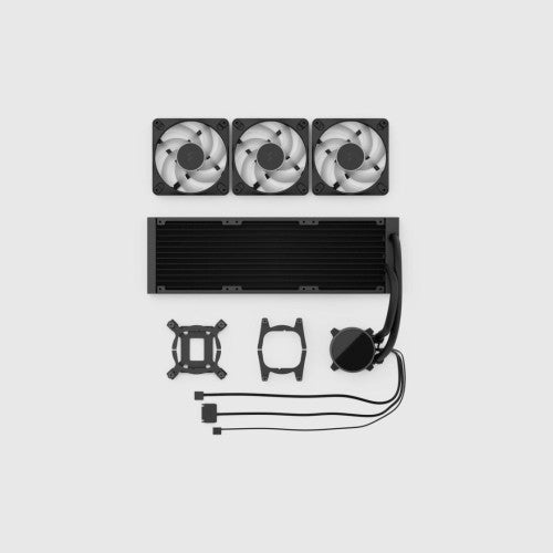 Fractal Design Radius 360 RGB Black Procesador Sistema de refrigeración lÃquida todo en uno 12 cm Negro 1 pieza(s)_5