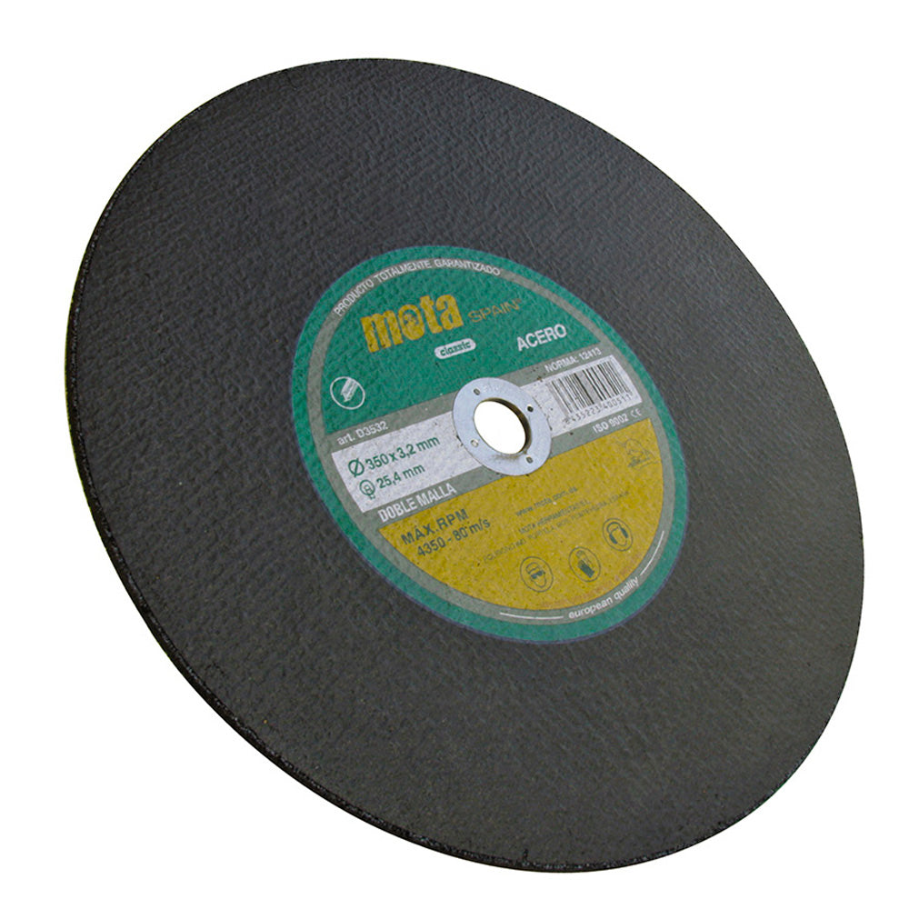 Disco de corte - ferro ø350x3.2x25.4mm d3532 mota_0