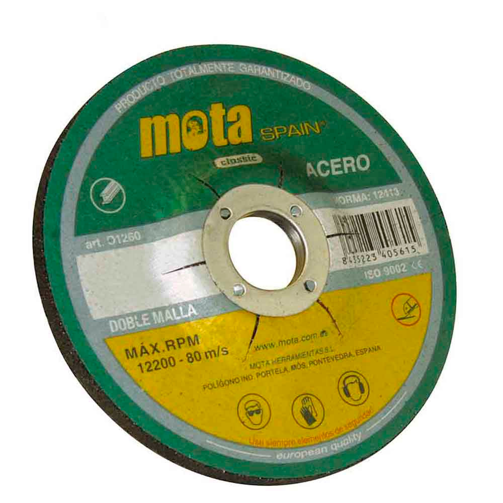 Disco de desbaste ox. ø180x6.0x22.23mm d1860 mota_0