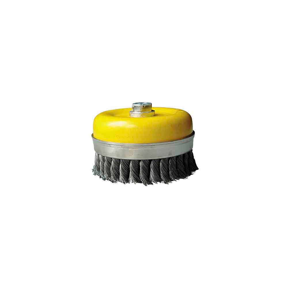 Escova alta rotaçao aço retorcido taça ø80mm ftr080 mota_0