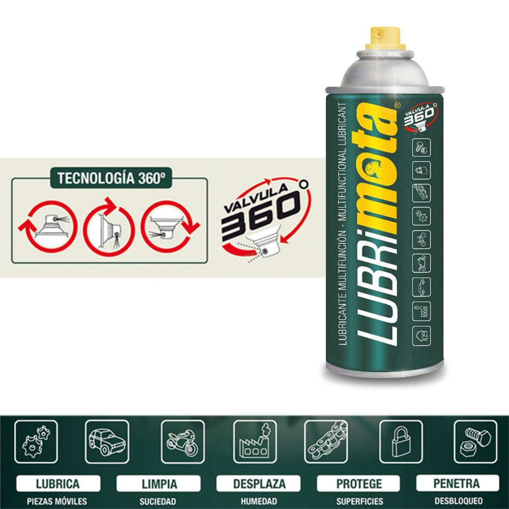 Lubrificante multifunção lubrimota 216ml 155g mota_0
