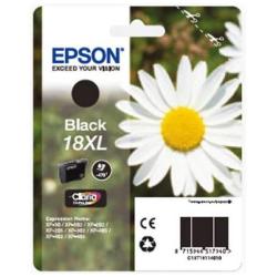 Epson Tinheiro 18XL Preto com Alarme / Compatível com XP102 XP205 XP305 XP405_1