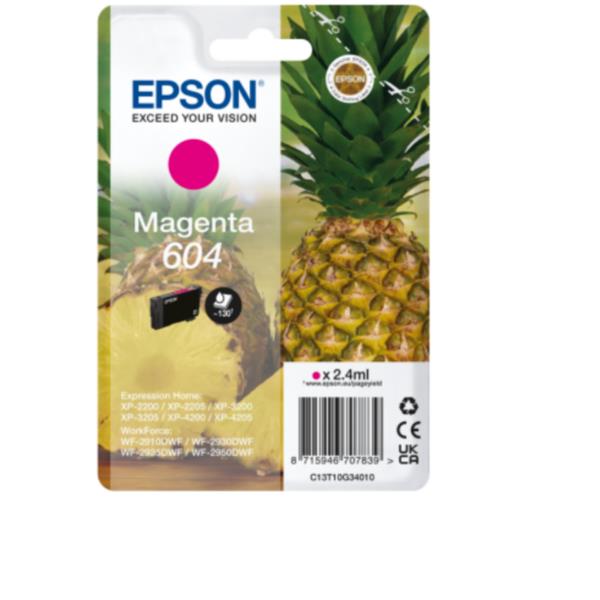 Tinta Epson Ink 604 Magenta / Magenta_1