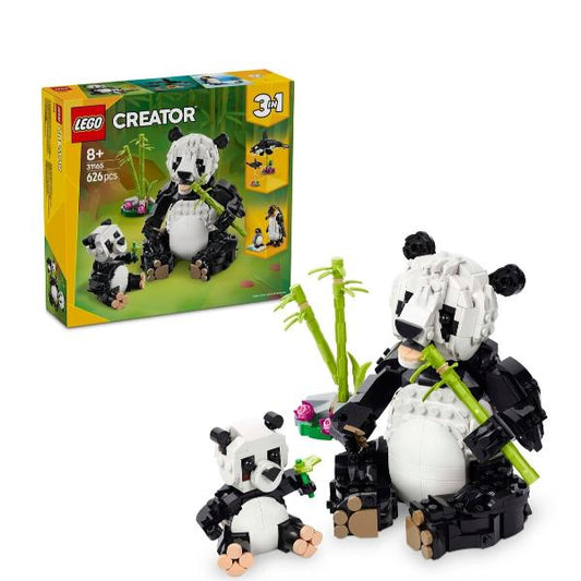 Konstruktionsspielzeug LEGO / Pandafamilie 31165 / 3-em-1_0
