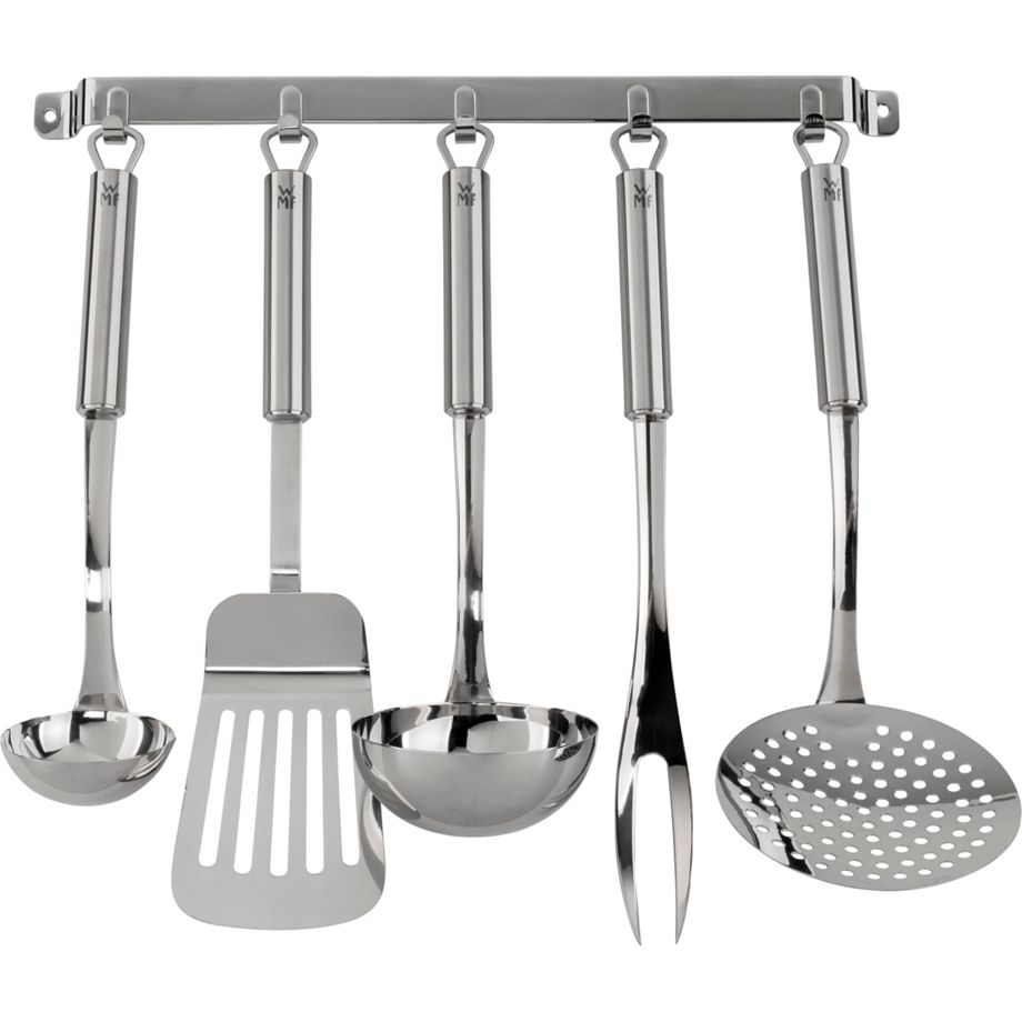 Conjunto de Colheres WMF Profi Plus / 6 Peças / Preto / 1.871.529.990_0