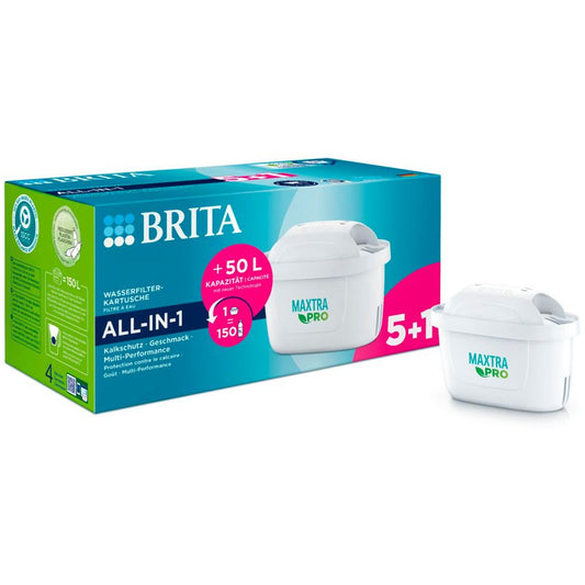 Cartuchos de Filtro BRITA Maxtra Pro All-In-1 / 5+1