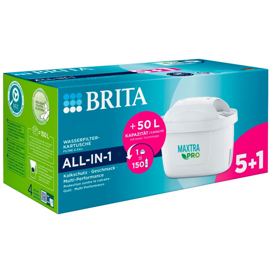 Cartuchos de Filtro BRITA Maxtra Pro All-In-1 / 5+1