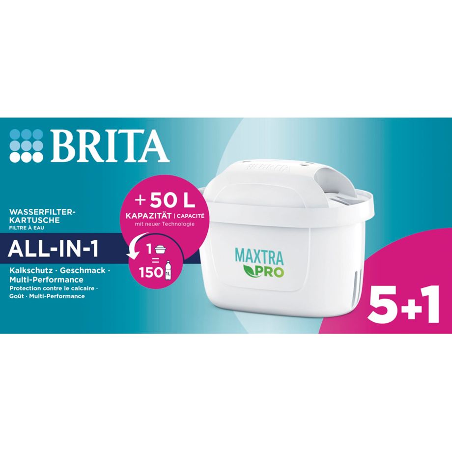 Cartuchos de Filtro BRITA Maxtra Pro All-In-1 / 5+1