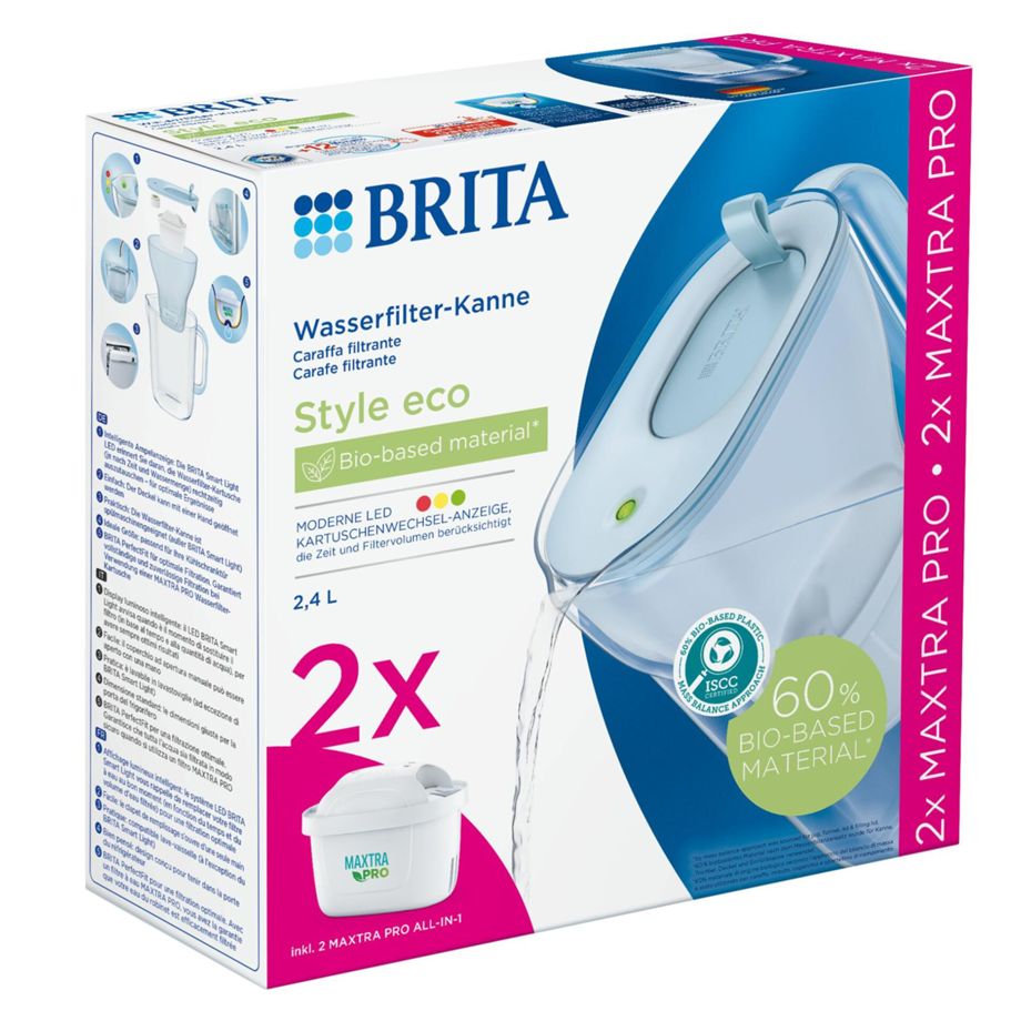 Filtro de Água BRITA / Gletscherblau / 136123 / Inclui 2 MAXTRA PRO All-in-1_0