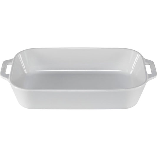Prato Retangular Staub / Branco / 34x24cm / 40511-151-0_0