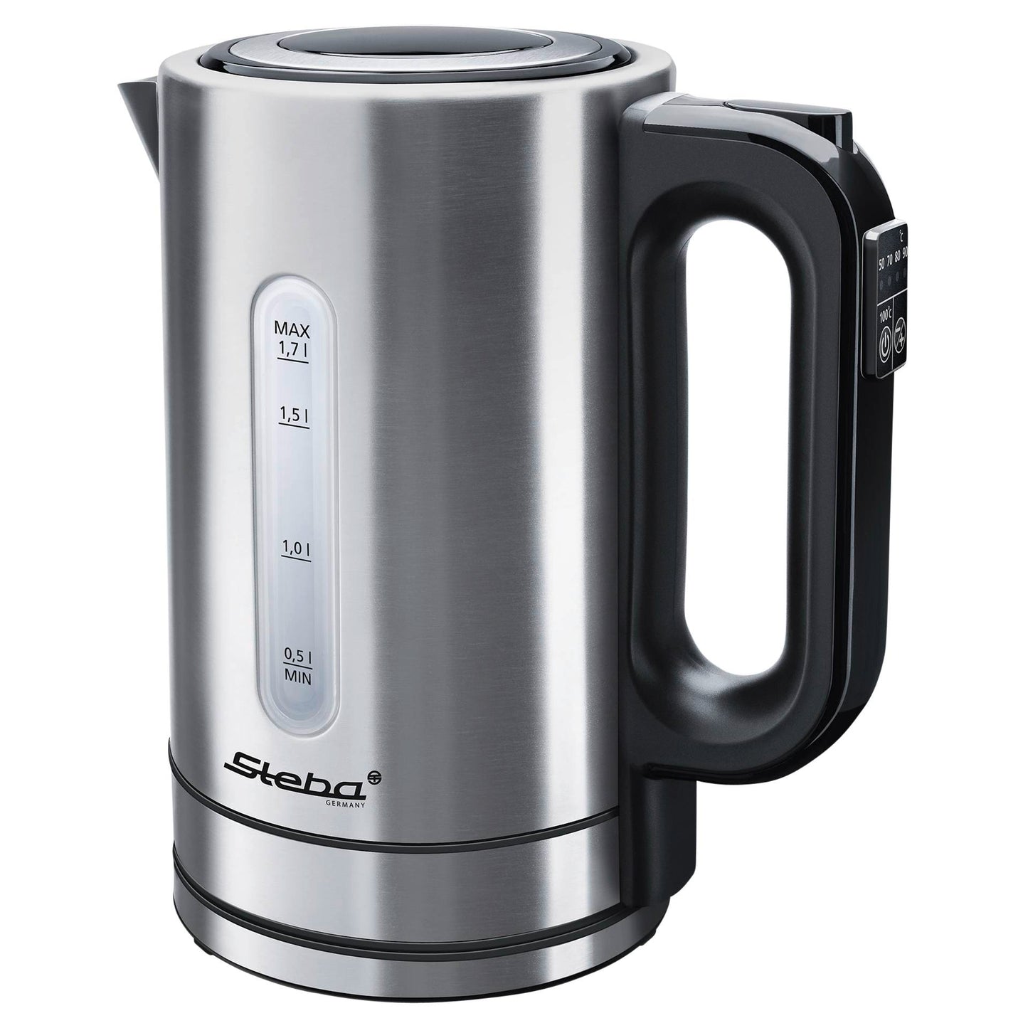 Chaleira Elétrica Steba WK21 em Inox 1,7L 2200W / Prateada