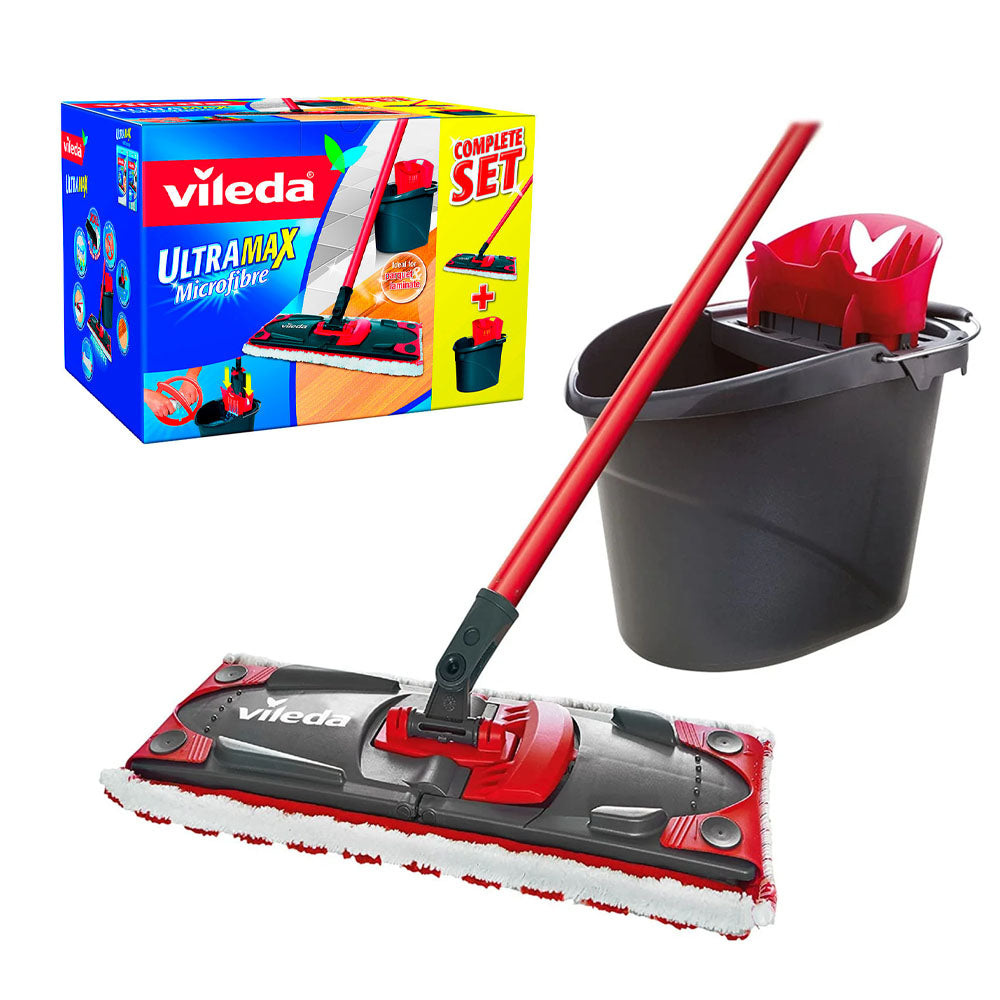 Vileda Sistema Ultramax Mopa + Balde com Espremedor