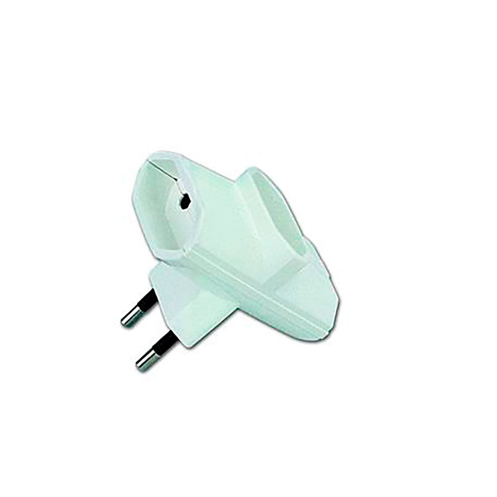 Plug triplo 2p 10a 250v lado branco (embalado em pelÃcula)_0