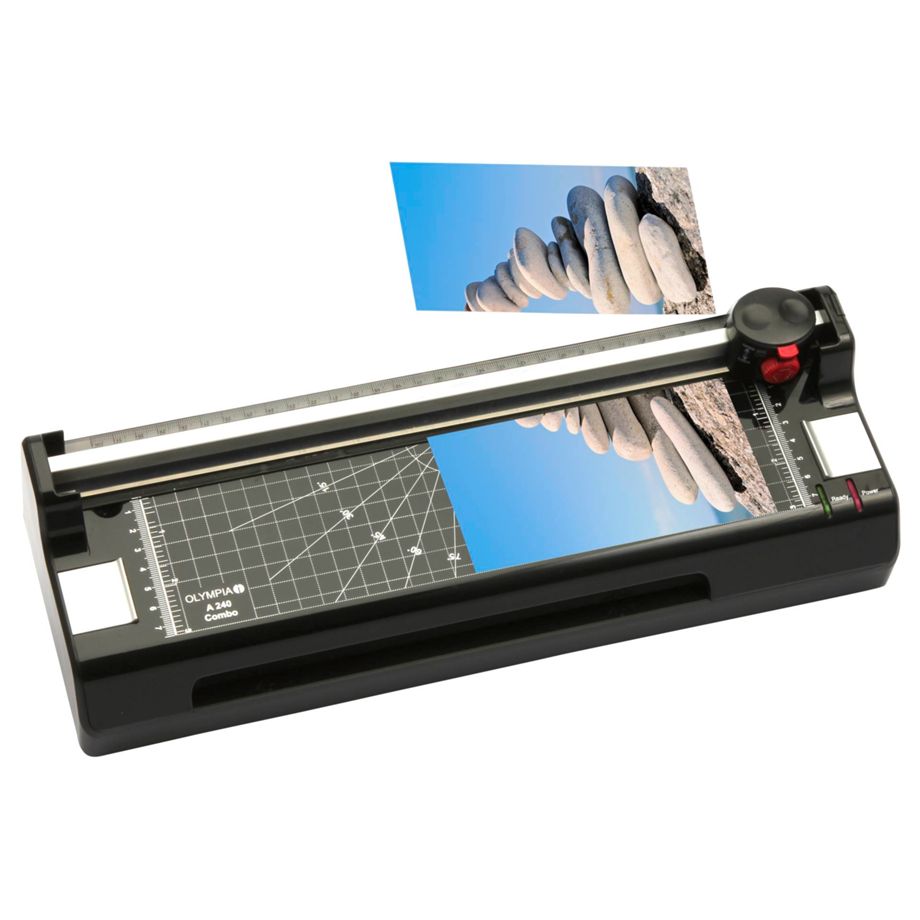 Laminadora e Cortadora de Papel Olympia A240 Combo
