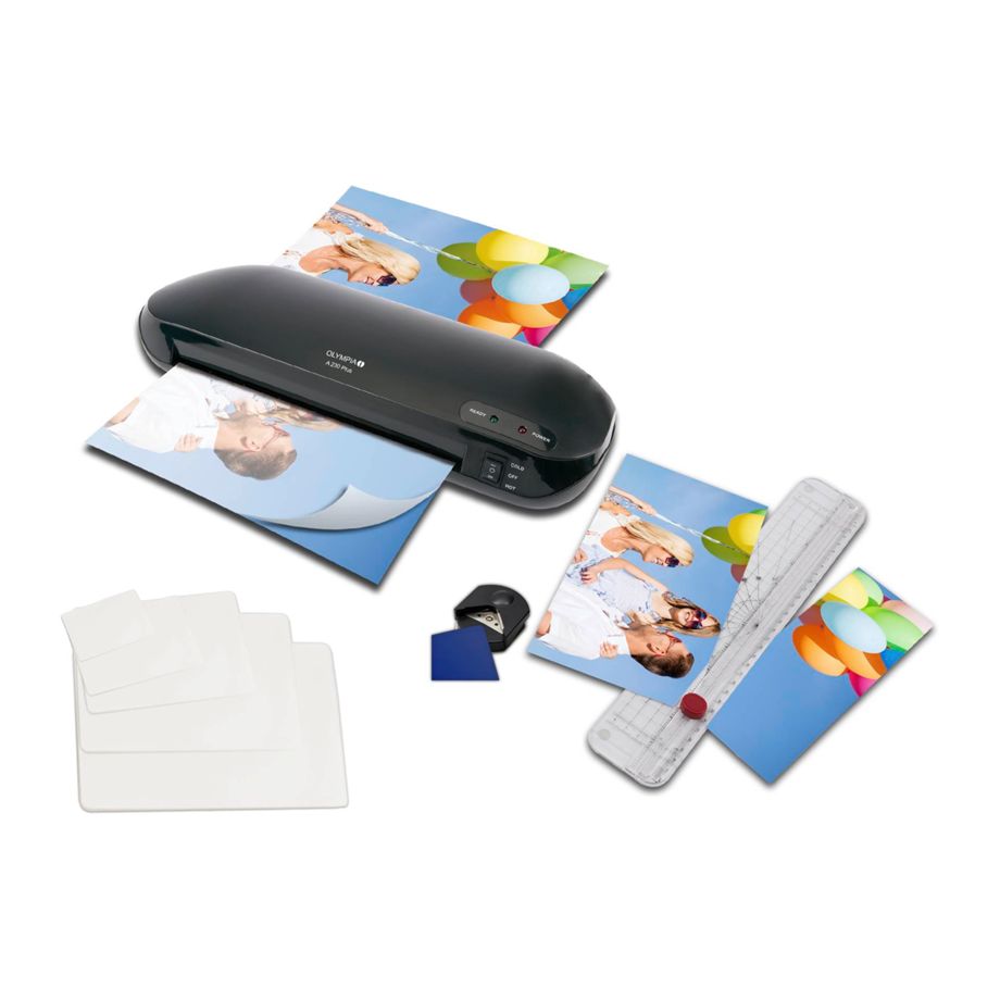 Máquina de Plastificação Olympia A230 Plus 4 em 1