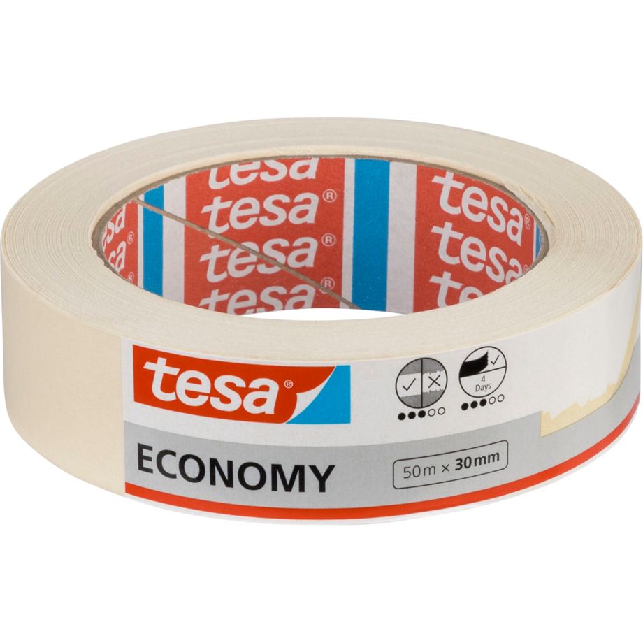 Fita Adesiva TESA / Beje / 50m x 30mm / 05287_0