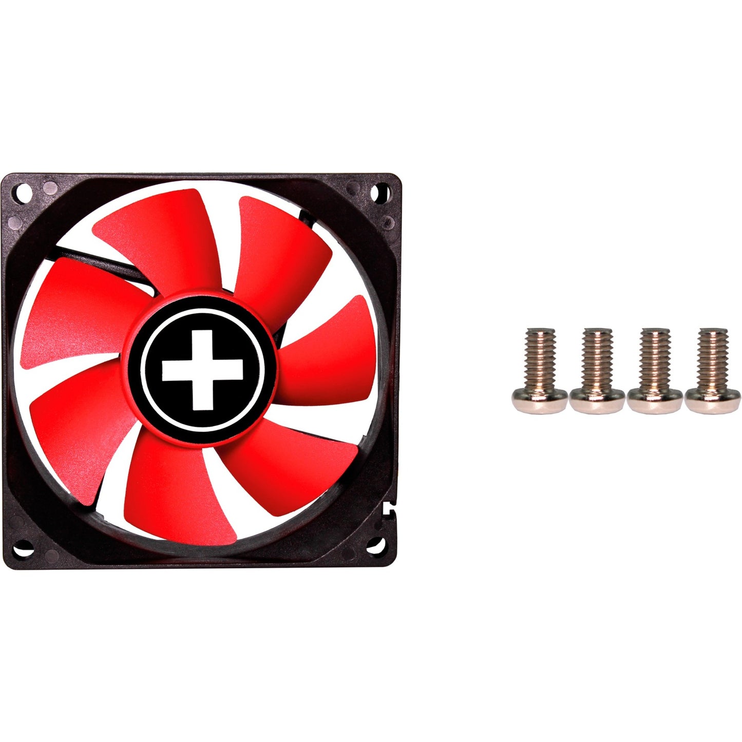 Ventoinha Fan Xilence Air Cooling Performance C Pwm Serie 80x80x25 Case Fan Black/re - XF040