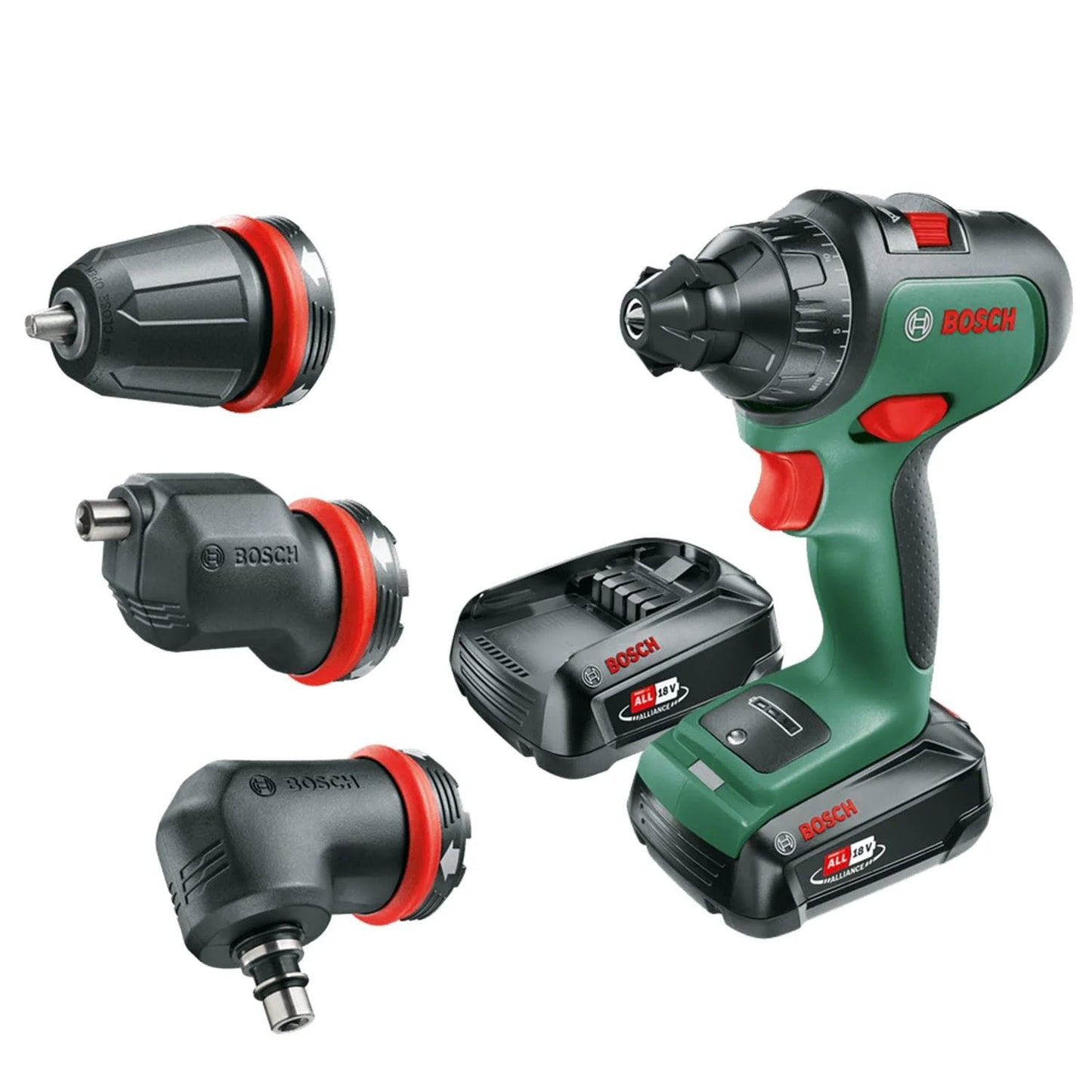 Bosch Chave de Parafusar Sem Fios AdvancedDrill 18 Verde / 2 Baterias