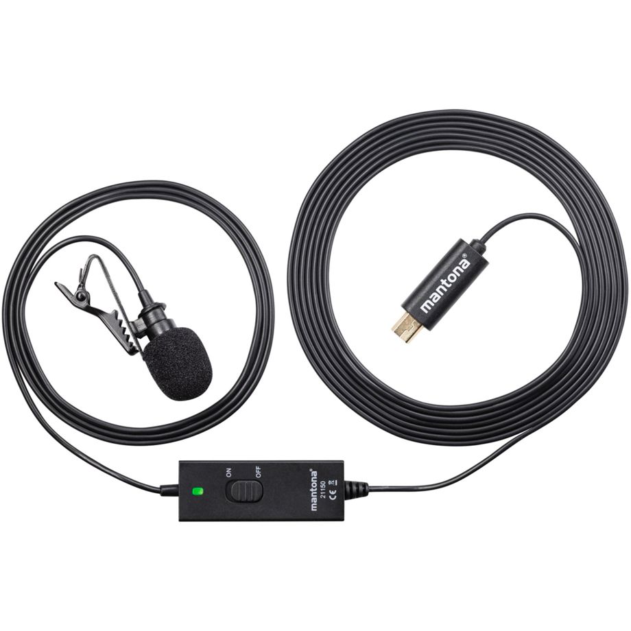 Microfone Lavalier Walimex pro / Preto / 1021150_1