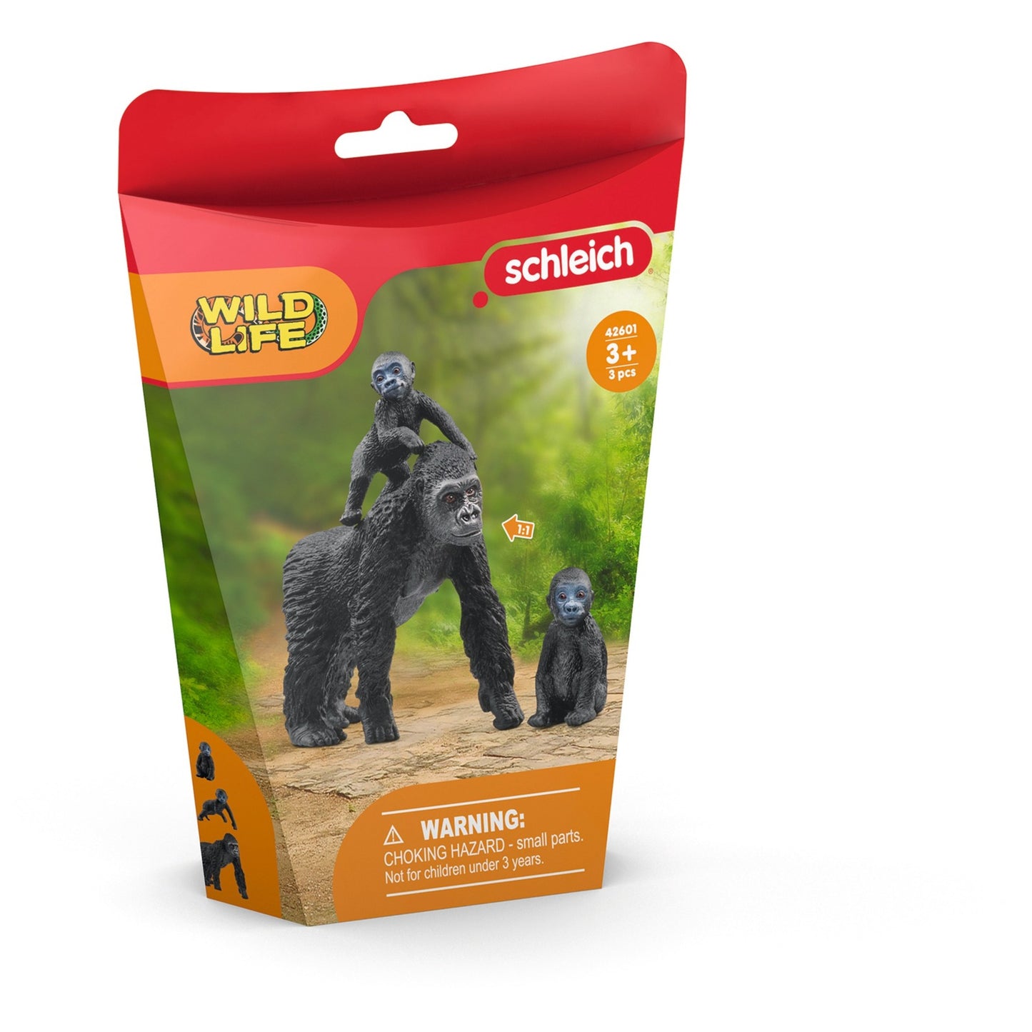 Figura Schleich Wildlife Família Gorilas 42601