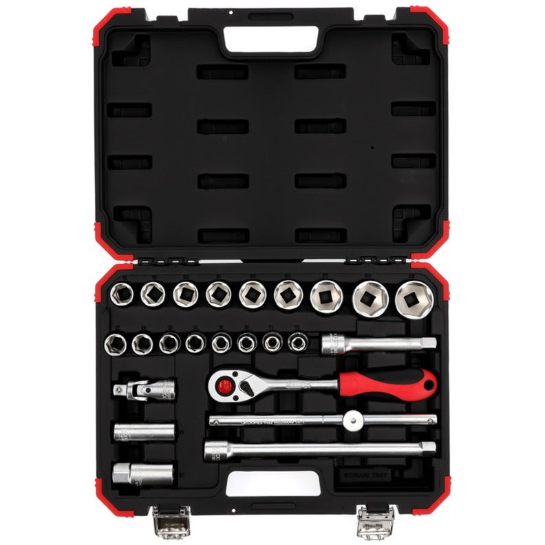 Conjunto de Chaves de Soquete 1/2″ 10 GEDORE R69003024 32 mm, 24 peças