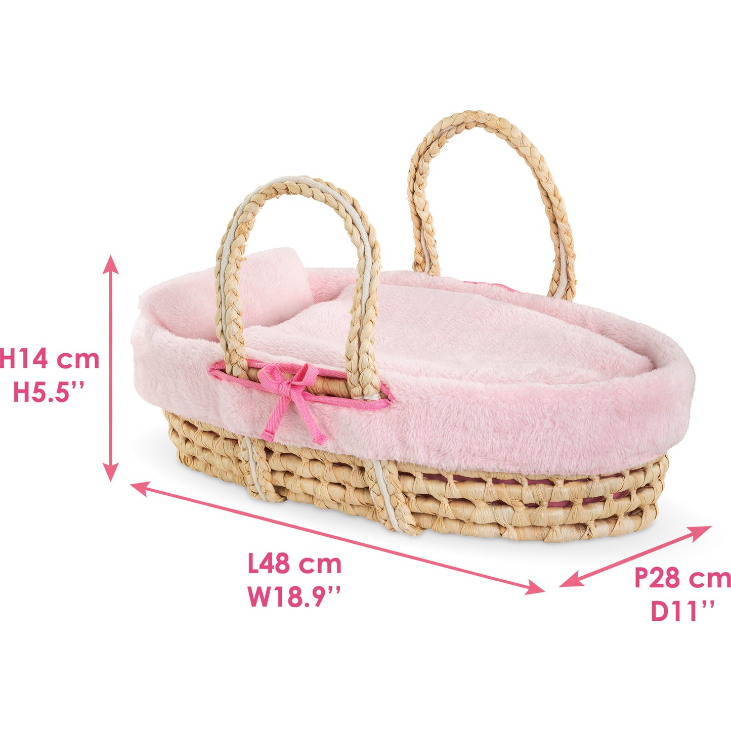 Cesta Corolle Mon Grand Poupon 36-42 cm Acessório Boneca