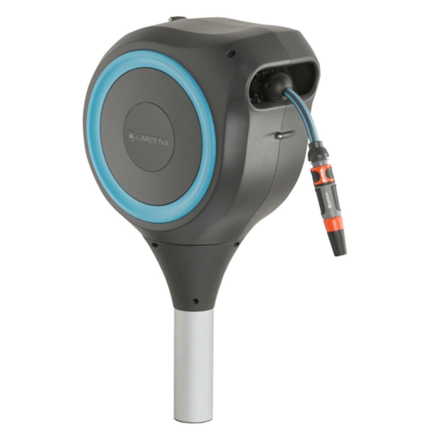 Porta-Mangueira Automática GARDENA com Piquete Rollup S 15M