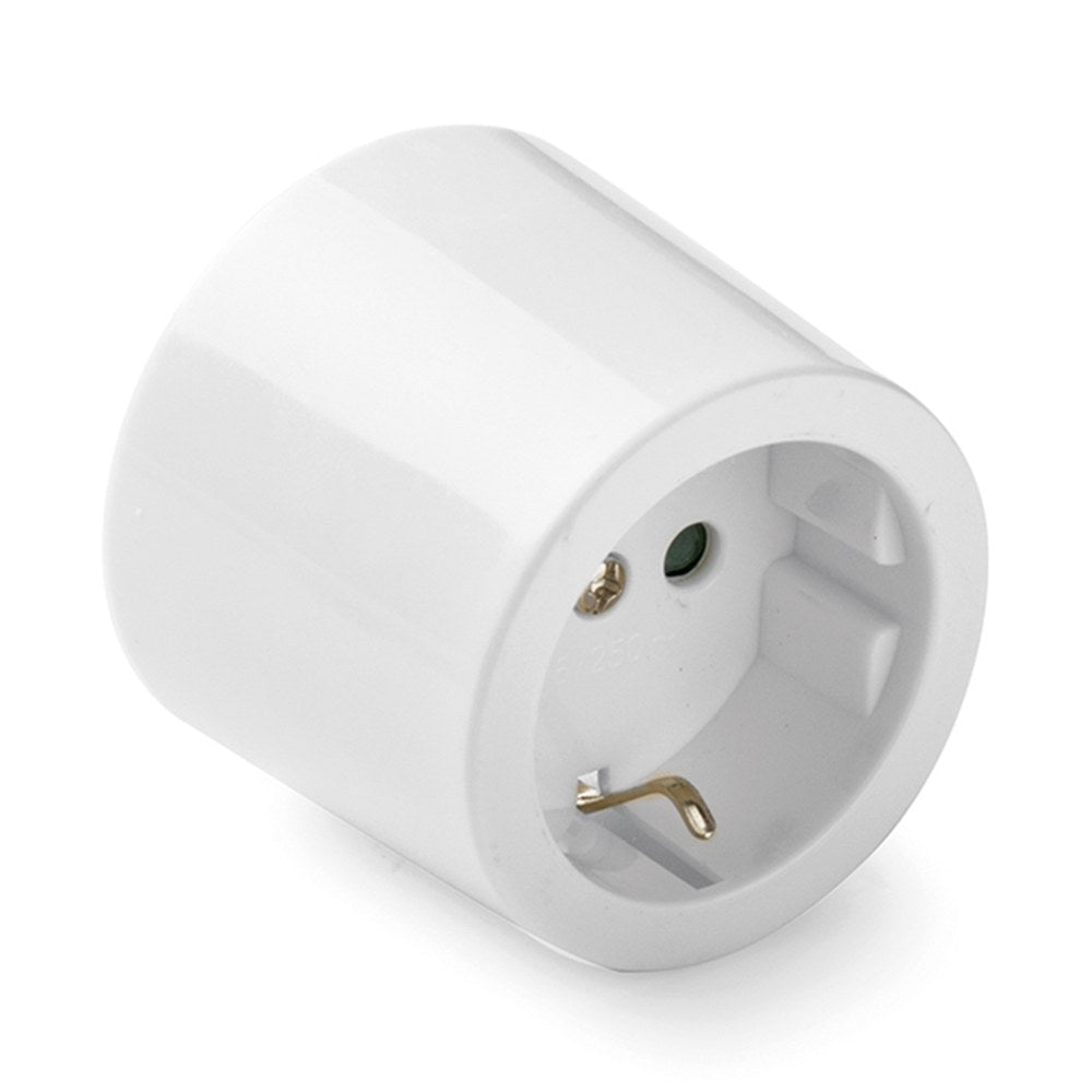 Base de superfÃcie redonda tt 16 a 250 v branca, retractilado_0