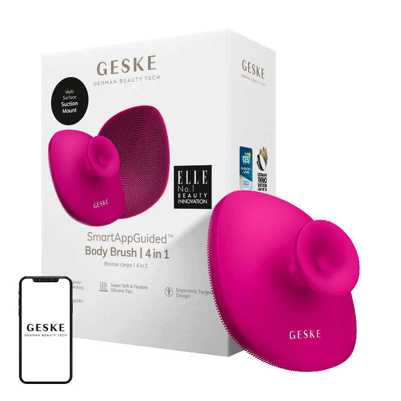 Geske Body Brush 4 in 1 (magenta)_0