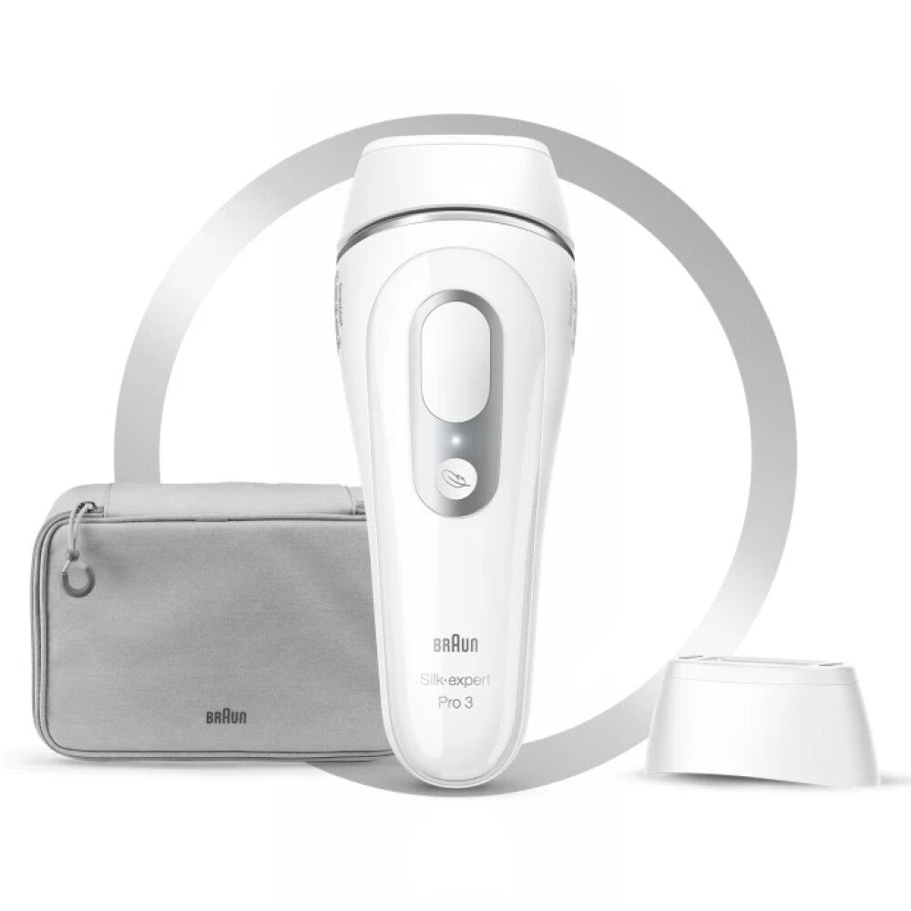 Braun Depiladora Luz Pulsada Braun Silk Expert Pro 3 PL3020 + Bolsa