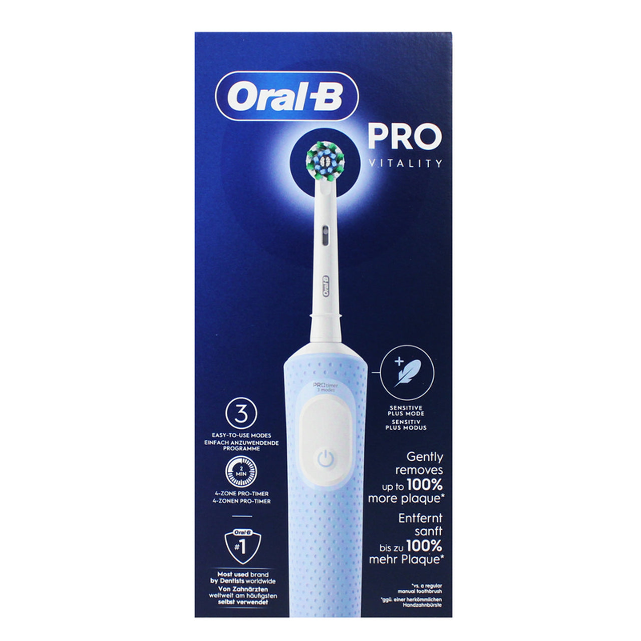 Braun Escova de Dentes Elétrica Oral-B Vitality Pro Azul_1