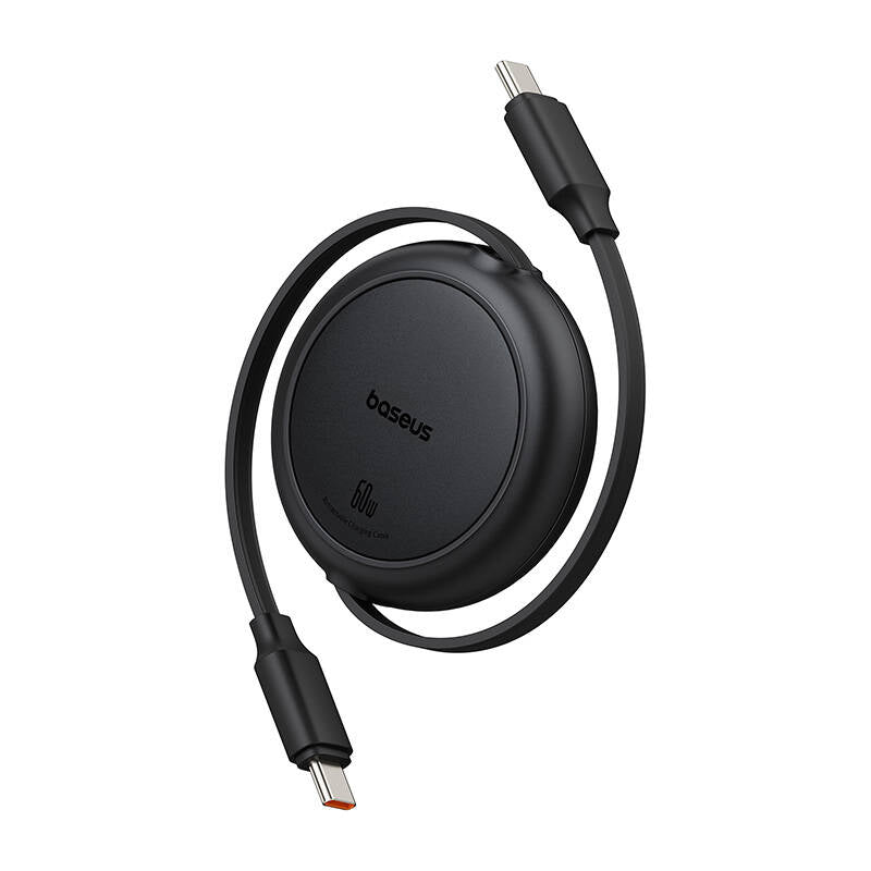 Baseus Free2Pull Mini USB-C to USB-C USB cable, 60W, 1, (black)_0