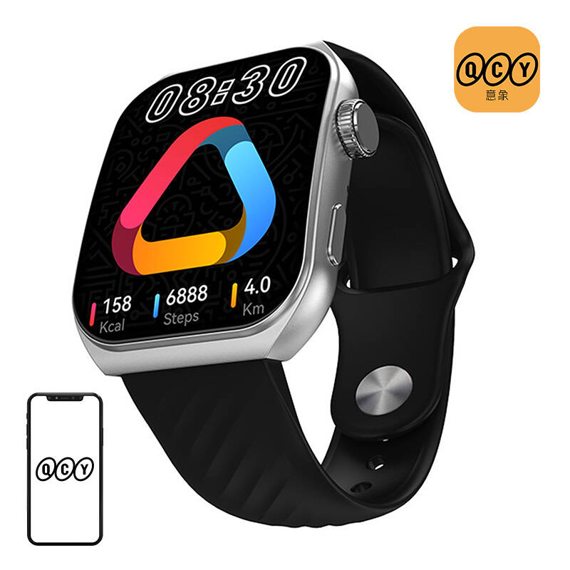 Smartwatch QCY GS2 S5 (Black)_0